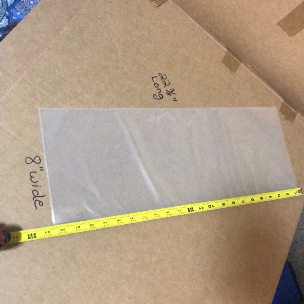 25/$5-Clear Shipping Poly Bags